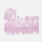 Ballotins Ballotin de ballon à air chaud rose Elephant (Déplié)