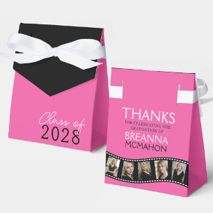 Ballotins Ballotin de bande de film Hot Pink & Black Photo C