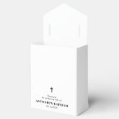 Ballotins Ballotin de baptême minimaliste (Ouvert)
