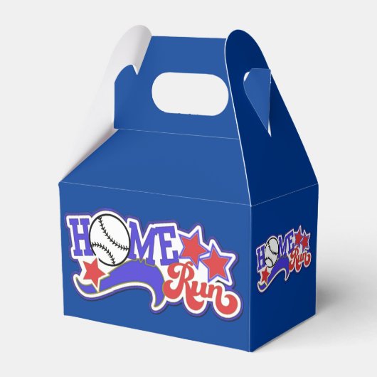 Ballotins Ballotin de base-ball Red White & Blue Home Run (Arrière)