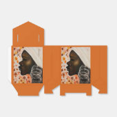 Ballotins Ballotin de beauté africaine - Peinture (Déplié)