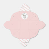 Ballotins Ballotin de biscuits rose et blanc (Déplié)