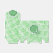 Ballotins Ballotin de cadre vert impeccable personnalisé (Déplié)