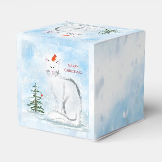 Ballotins Ballotin de chat de Noël (Arrière)