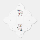 Ballotins Ballotin de chat japonais chanceux (Déplié)