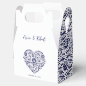 Ballotins Ballotin de coeur Blue Talavera (Ouvert)