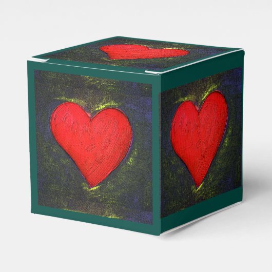 Ballotins Ballotin de coeur peint (Verso)