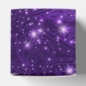 Ballotins Ballotin de Cube Céleste Violet Étoiles (Haut)