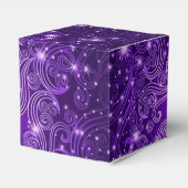Ballotins Ballotin de Cube Céleste Violet Étoiles (Arrière)