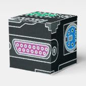 Ballotins Ballotin de cube du Motif d'entrée du Geek d'ordin (Verso)