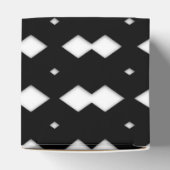Ballotins Ballotin de design Zig Zags noir et blanc (Haut)