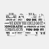 Ballotins Ballotin de diplôme (Déplié)