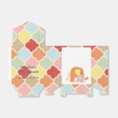 Ballotins Ballotin de douche éléphant bébé fille (Déplié)