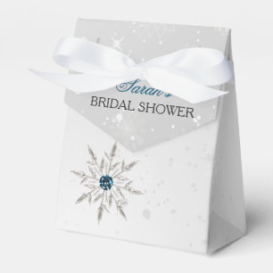 Ballotins ballotin de douche nuptiale aqua argent