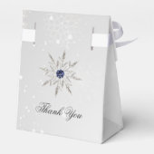 Ballotins Ballotin de douche nuptiale Silver Royal Blue (Arrière)