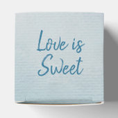 Ballotins Ballotin de  du ruban blanc mariage (Haut)