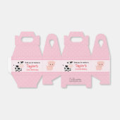 Ballotins Ballotin de fête d'anniversaire de la ferme rose ( (Déplié)