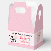 Ballotins Ballotin de fête d'anniversaire de la ferme rose ( (Ouvert)