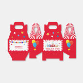 Ballotins Ballotin de fête d'anniversaire du Carnaval (Déplié)