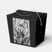 Ballotins Ballotin de fête d'anniversaire noir et blanc (Arrière)