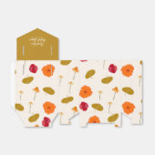 Ballotins Ballotin de Fête des mariées Boho Flowers (Déplié)