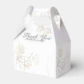 Ballotins Ballotin de Fête des mariées de fleurs d'or (Arrière)