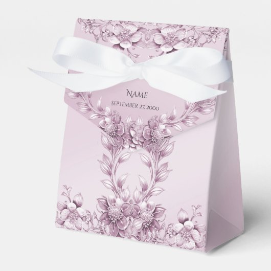 Ballotins Ballotin de feuillage rose (Verso)