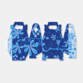 Ballotins Ballotin de fleurs Azure Frost (Déplié)