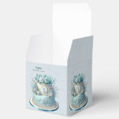 Ballotins Ballotin de fleurs de gâteaux bleus (Ouvert)