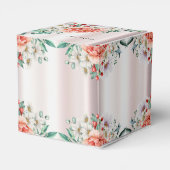 Ballotins Ballotin de fleurs de pivoine aquarelle (Arrière)