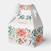 Ballotins Ballotin de fleurs de pivoine aquarelle (Arrière)