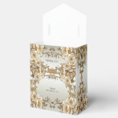 Ballotins Ballotin de fleurs ornées d'or (Ouvert)