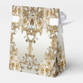 Ballotins Ballotin de fleurs ornées d'or (Arrière)