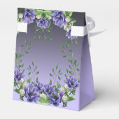 Ballotins Ballotin de fleurs pourpres aquarelle (Arrière)