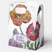 Ballotins Ballotin de gâteau d'anniversaire orange rose Pavo (Ouvert)