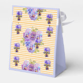 Ballotins Ballotin de gâteau de fête du thé floral Shabby Bl (Arrière)