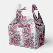 Ballotins Ballotin de gâteau de la fête d'art de la Rose rou (Arrière)