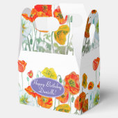 Ballotins Ballotin de gâteau de la fête du thé à la florale  (Ouvert)