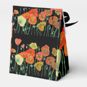 Ballotins Ballotin de gâteau Mariage de pavot orange (Arrière)