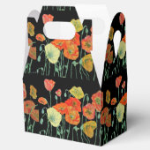 Ballotins Ballotin de gâteau Mariage de pavot orange (Ouvert)