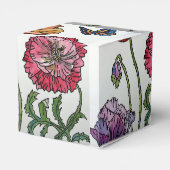 Ballotins Ballotin de gâteau Mariage de pavot rose orange (Arrière)