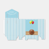 Ballotins Ballotin de la fête d'anniversaire de basket (Déplié)