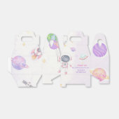 Ballotins Ballotin de la fête d'anniversaire de l'astronaute (Déplié)