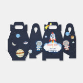 Ballotins Ballotin de la fête d'anniversaire de l'astronaute (Déplié)