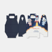 Ballotins Ballotin de la fête d'anniversaire de l'astronaute (Déplié)