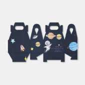 Ballotins Ballotin de la fête d'anniversaire de l'astronaute (Déplié)