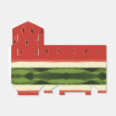 Ballotins Ballotin de la tente de pastèque rouge vif (Déplié)