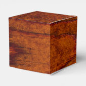 Ballotins Ballotin de mariage à l'aspect bois (Arrière)