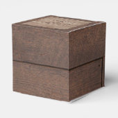 Ballotins Ballotin de Mariage campagnard de grange et de bou (Arrière)