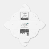 Ballotins Ballotin de mariage de destination de Boston (Déplié)